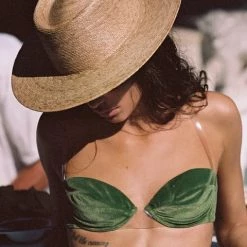 New Arrivals Palma Boater Hat By Lack Of Color