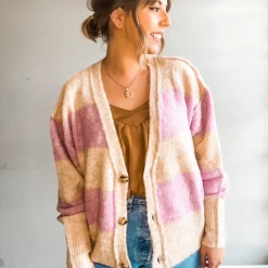 Lush Clothing Pretty In Pastel Cardigan