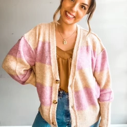 Lush Clothing Pretty In Pastel Cardigan