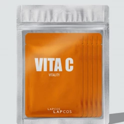 Lapcos Vita C Derma Sheet Mask 5 Pack Clothing