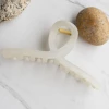 Tiepology Ivory Big French Twist Claw Clip Hair Accessories