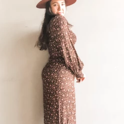 Lush Clothing Pampas Midi Dress