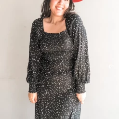 Lush Clothing Lennon Midi Dress