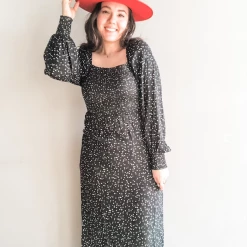 Lush Clothing Lennon Midi Dress