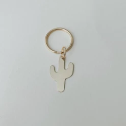 Cotton & Comb Cactus Key Tag Clothing