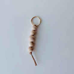 Cotton & Comb Small Beaded Key Fob Clothing