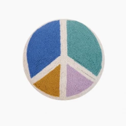 Peking Handicraft Round Peace Hook Pillow