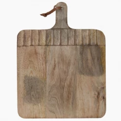 Foreside Home & Garden Carved Wide Cutting Board