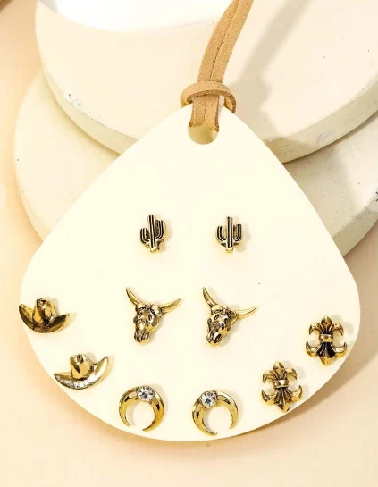 Anarchy Street Out West Earring Set 1 Anarchy Street Out West Earring Set