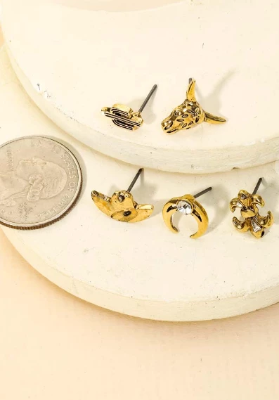 Anarchy Street Out West Earring Set 2 Anarchy Street Out West Earring Set