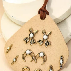 Anarchy Street New Arrivals Midnight Sun Earring Set