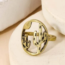 Anarchy Street Saguaro Brass Ring