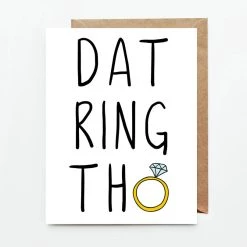 Oh Happy Kay Designs Dat Ring Card