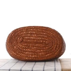 ROMSHE Seaside Beaded Straw Bag