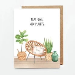 Oh Happy Kay Designs New Home New Plants Card