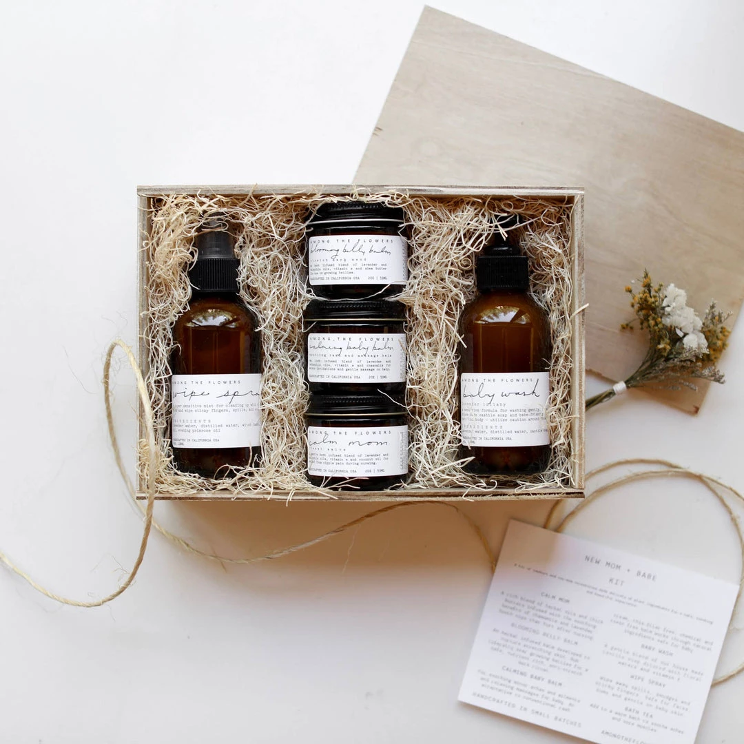 Among The Flowers New Mom + Babe Kit Clothing 1 Among The Flowers New Mom + Babe Kit Clothing