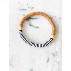 Stacking It Up Colorblock Heishi Bracelet