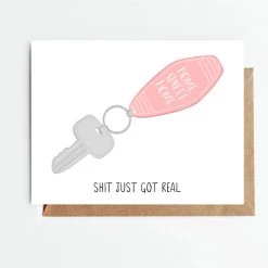 Oh Happy Kay Designs New Arrivals New Home Keychain Card
