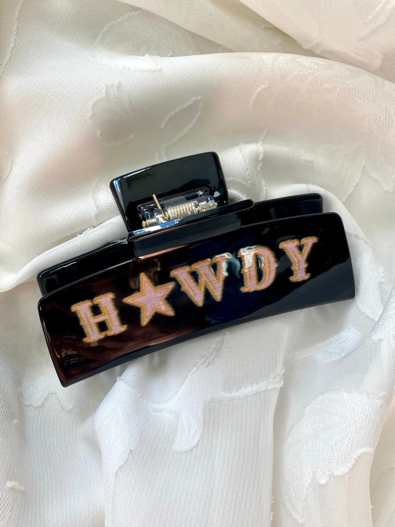 Girly Howdy Claw Clip Hair Accessories 1 Girly Howdy Claw Clip Hair Accessories