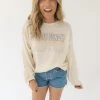 Listicle Sunday Funday Sweater Clothing