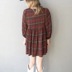 Audrey 3+1 Time For Christmas Baby Doll Dress