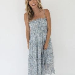 Pinch Clothing Forever Floral Midi Dress