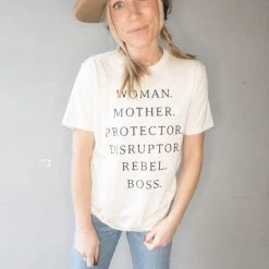 Lotus Fashion Clothing Mother Graphic Tee