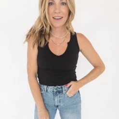 Project Social T Madly Rib Notch Tank New Arrivals