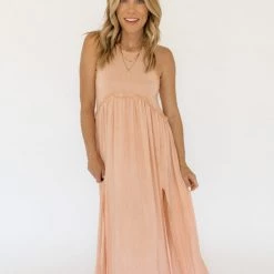 POL Clothing Call Me Baby Maxi Dress