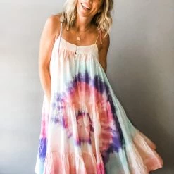 Trend Notes Watercolor Maxi Dress Clothing