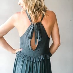 Listicle Clothing On The Horizon Halter Dress