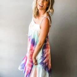 Trend Notes Watercolor Maxi Dress Clothing