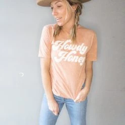 Lotus Fashion Clothing Howdy Honey Graphic Tee