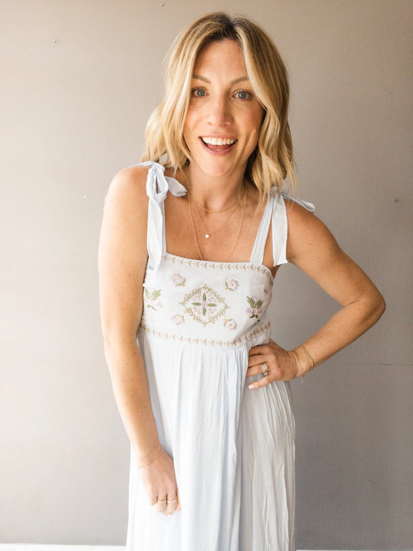 In Loom Every Shade Of Blue Maxi Dress 2 In Loom Every Shade Of Blue Maxi Dress