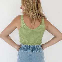 Audrey 3+1 Knitted Basic Tank New Arrivals