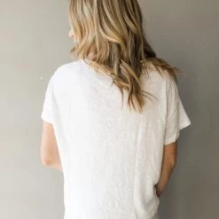 Project Social T Clothing Let It Glow V Neck Tee