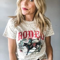 Blue Buttercup Down To Rodeo Graphic Tee Clothing