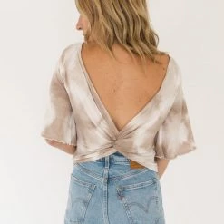 Chaser Brand Chaser Twist Back Tee Clothing