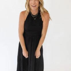 Pinch Connie Halter Maxi Dress