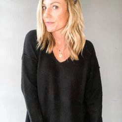 Pinch Already There V Neck Sweater