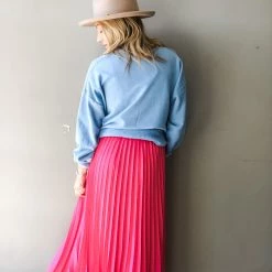 Listicle Making Moves Pleated Skirt