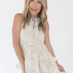 Pinch Susanna Floral Mini Dress Clothing