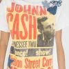 Bricky Johnny Cash In Denim Patch Tee