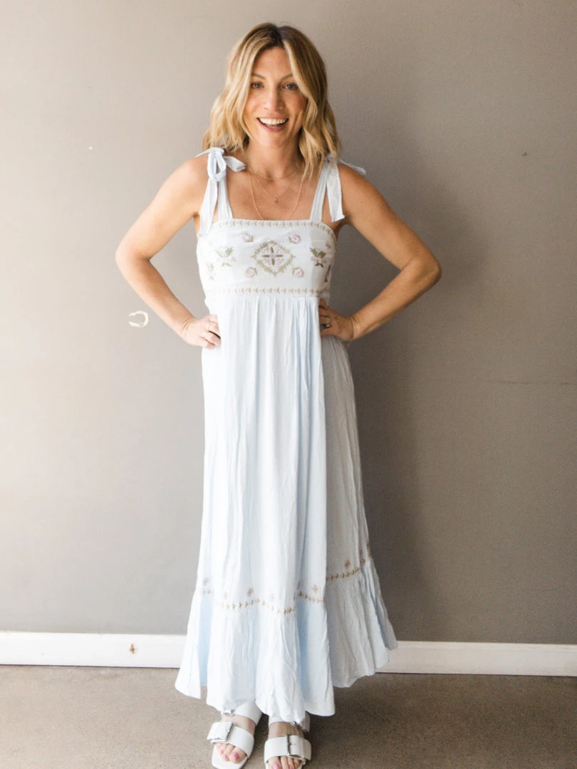 In Loom Every Shade Of Blue Maxi Dress 4 In Loom Every Shade Of Blue Maxi Dress