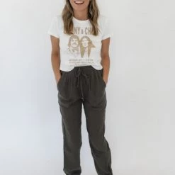 Pinch Point Dume Washed Cotton Joggers Clothing