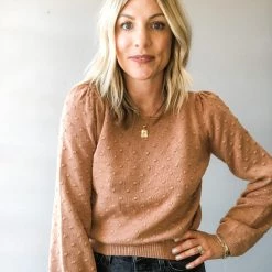 Saltwater Luxe Bordeaux Sweater