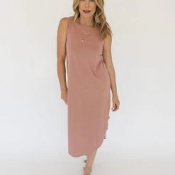 Project Social T Cool And Clean Open Back Tank Dress