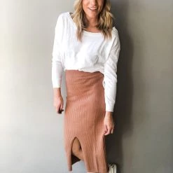 Wishlist Out Late Ribbed Midi Skirt 16 Wishlist Out Late Ribbed Midi Skirt