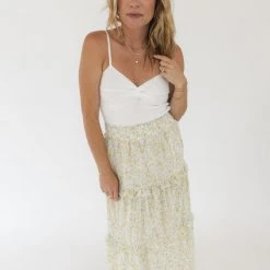 Lush Clothing Meadowlark Midi Skirt