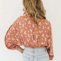 Audrey 3+1 Clothing Free Fall Floral Crop 7 Audrey 3+1 Clothing Free Fall Floral Crop